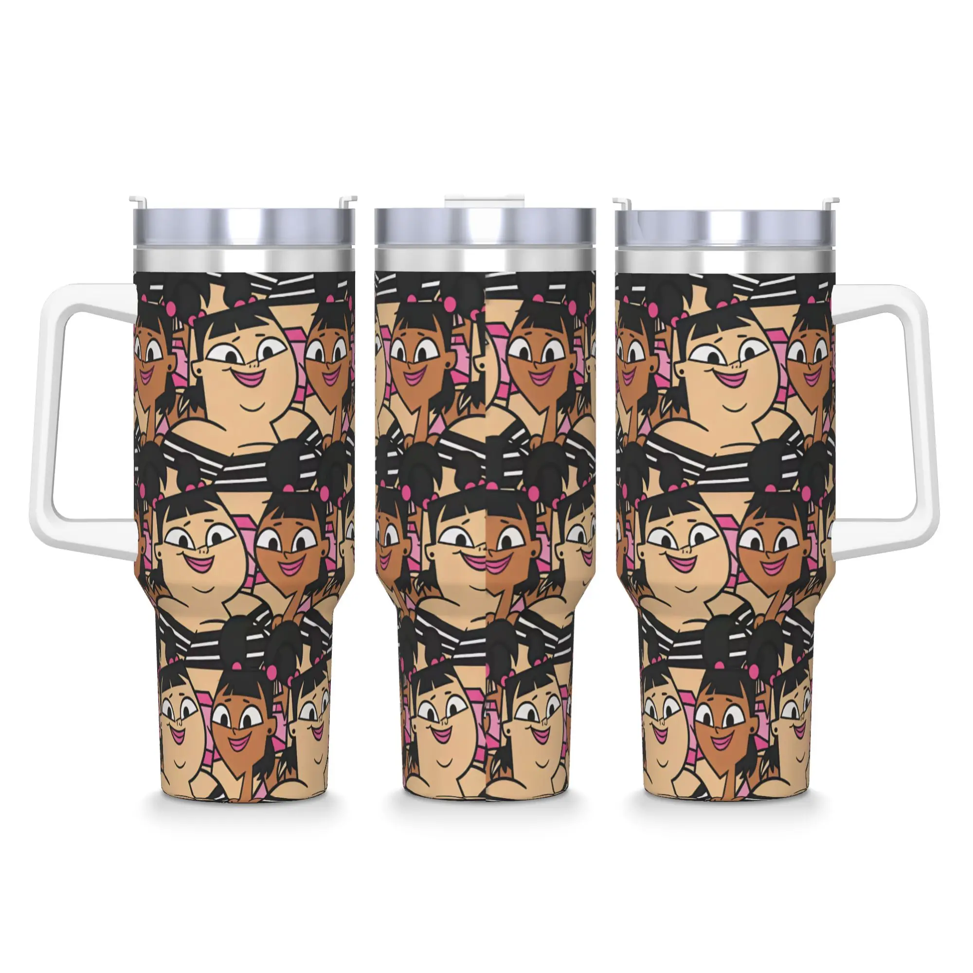 Stainless Steel Tumbler Totals Dramas Characters Coffee Mug  Heat Preservation Cold and Hot Mugs Cup Beach Custom Water Bottle