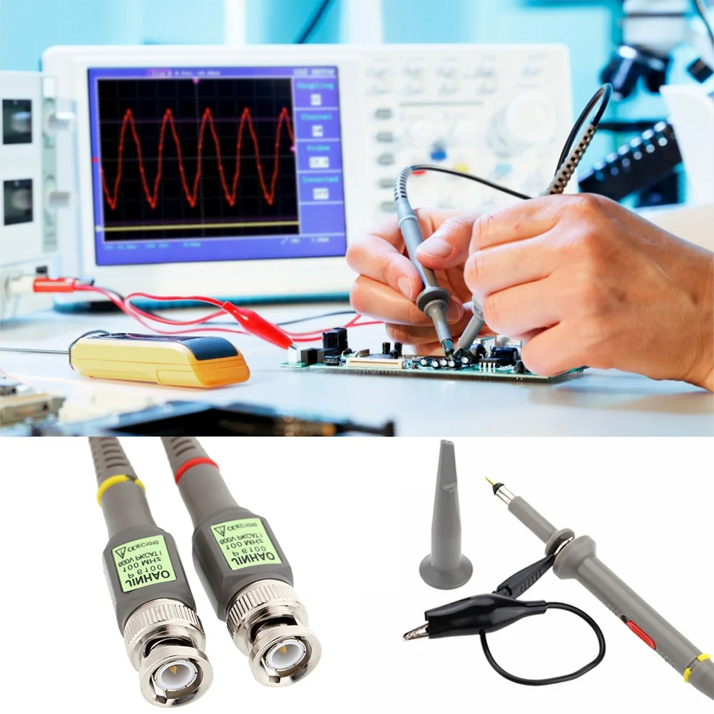 2Pcs P6100 Bnc Osci…