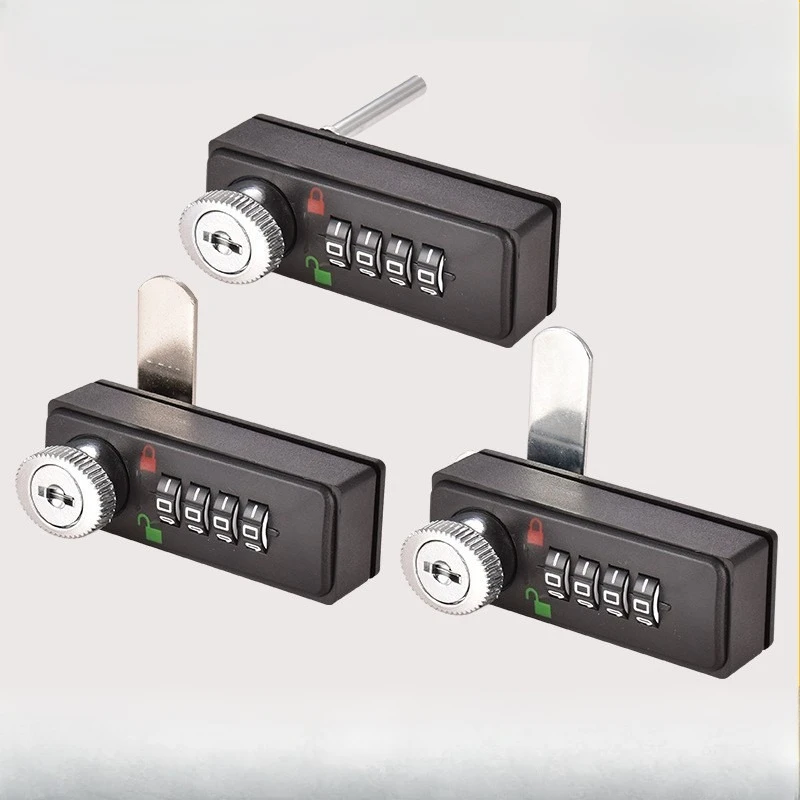 

Замок для мебели из цинкового сплава с четырехзначным паролем, для файловых шкафов, с тройной защитой от перегрузки, кодовый замок
