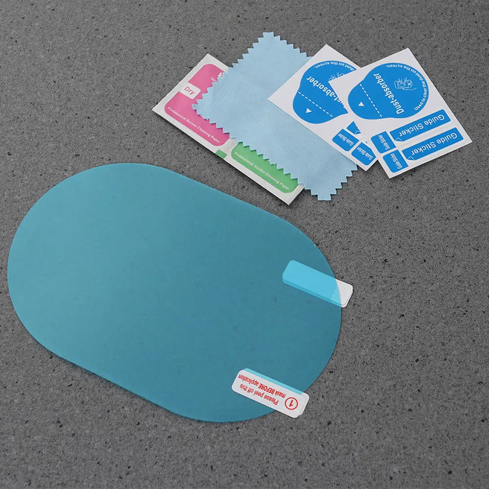 

Car Rearview Mirror Film Waterproof Anti-Fog Rainproof Anti-Glare Scratch Resistant Protector Sticker For Clear Vision