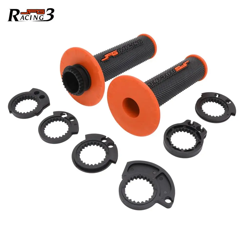 Empuñaduras de bloqueo de manillar de motocicleta, tubo de acelerador para KTM SX SXF EXC EXCF XC XCF XCW Sixdays TPI 150 250 350 450 500 2008-2020