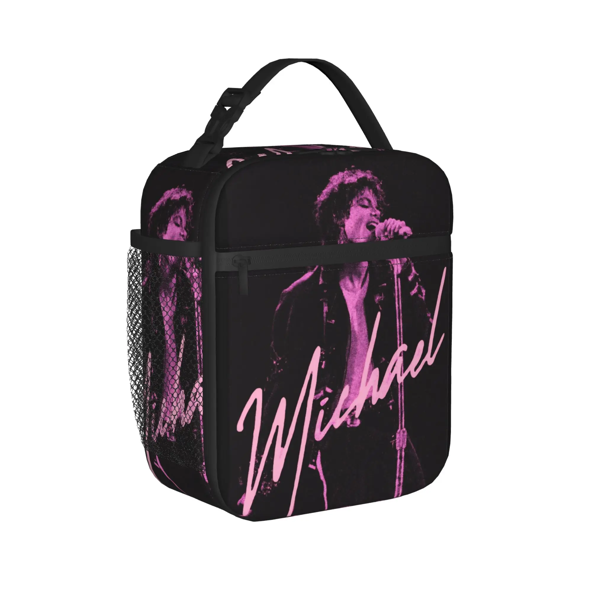 Michaels Jacksons Singer Pop Thermal Insulated Lunch Bags for Office  Reusable Bento Box Cooler Thermal Food Box