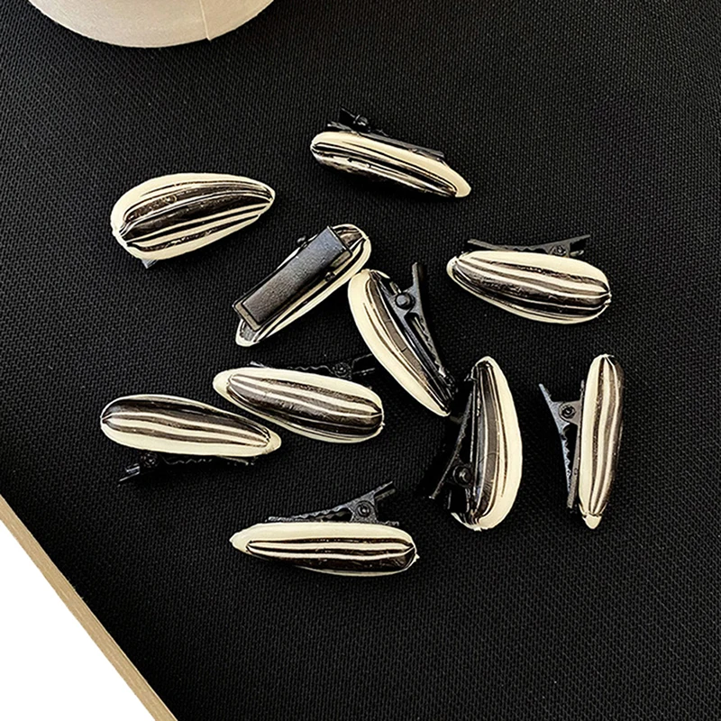 Creative Simulation Food Hairpins Personality Melon Seed Barrettes Hair Clips Funny Food Hairgrips Fashion Hair Accessories