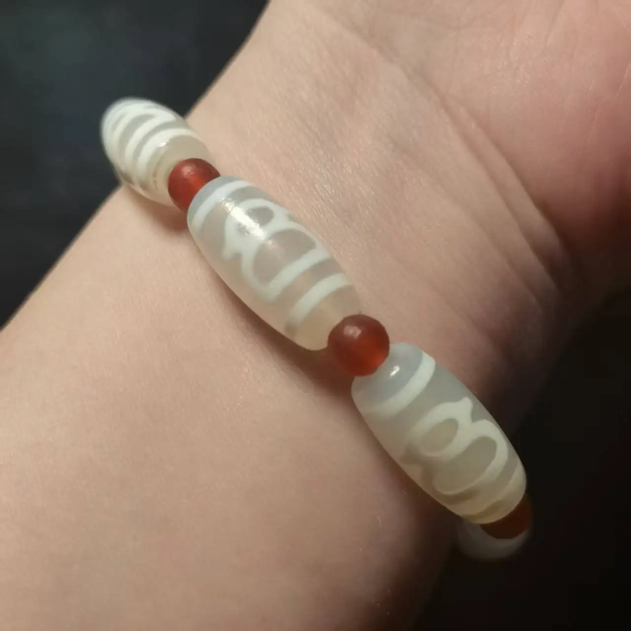 Top Tibetan Dzi Bracelet natural agate Wealth men Charming bracelets high quality precious taki Bracelet for women 5