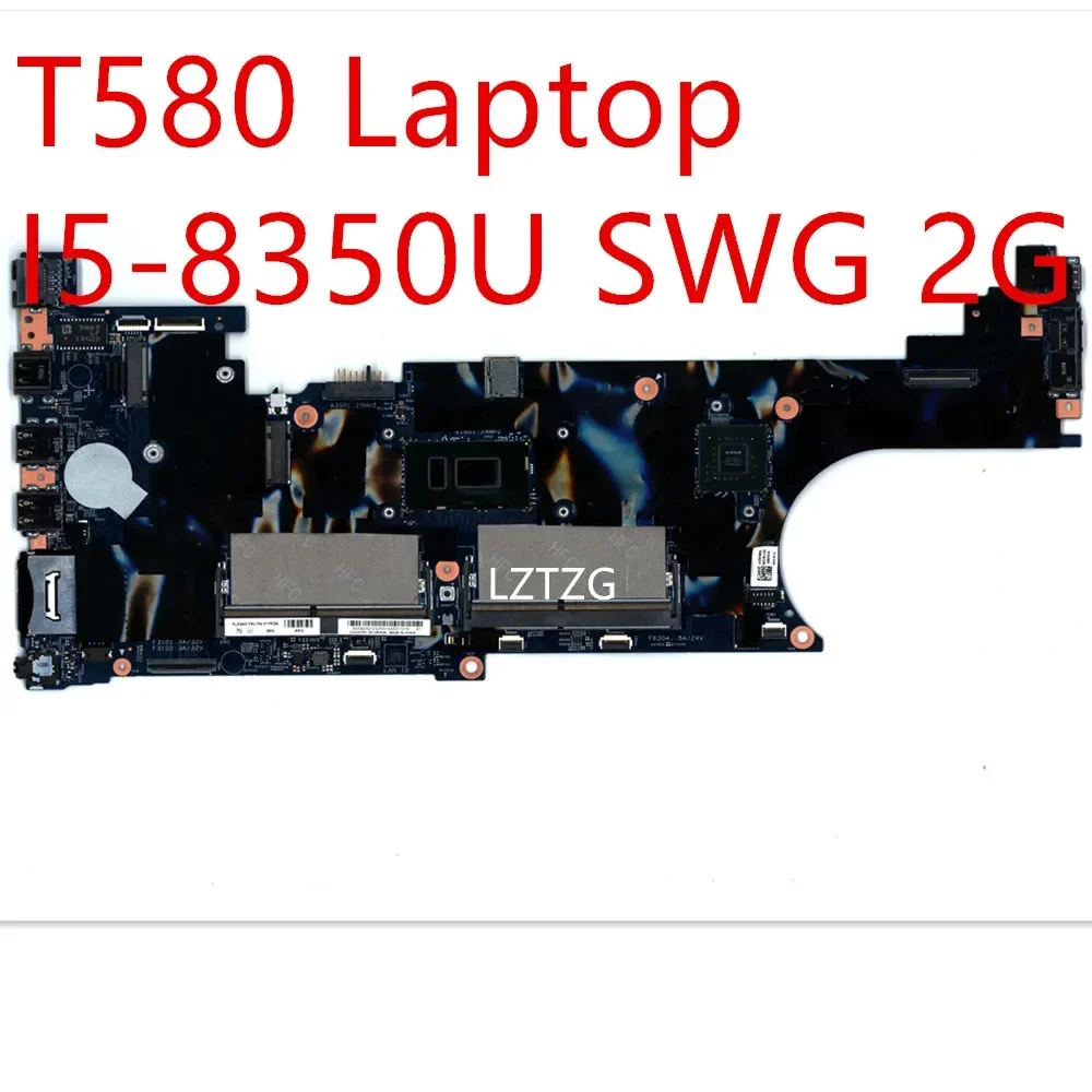 

Motherboard For Lenovo ThinkPad T580 Laptop Mainboard I5-8350U SWG 2G 01YR254
