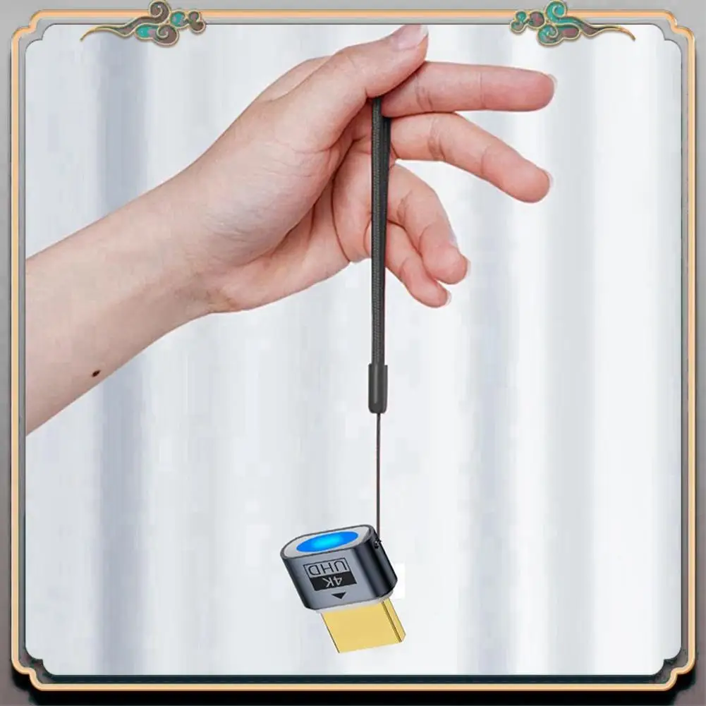 A46M-Virtual HDTV 4K Display Headless Display Adapter Supports 1080P@60Hz/120Hz Maximum Resolution 4K@60Hz