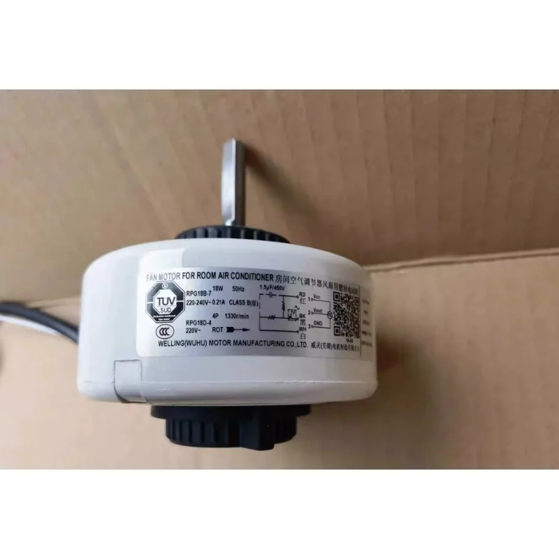 Suitable for Oaks air conditioner on-hook indoor fan motor RPG18B-7 YYK18-4 YYK18-4B