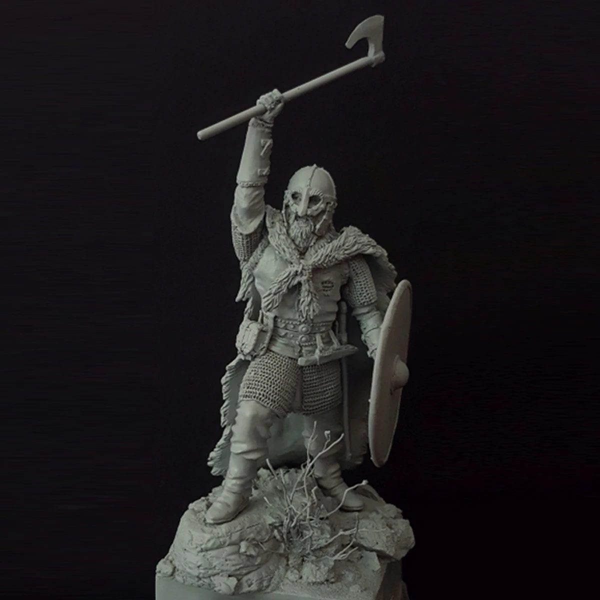 Figurines de guerre ancienne en résine, Kit de modèles non peints, thème militaire, GK non assemblé et non peint, 1/24