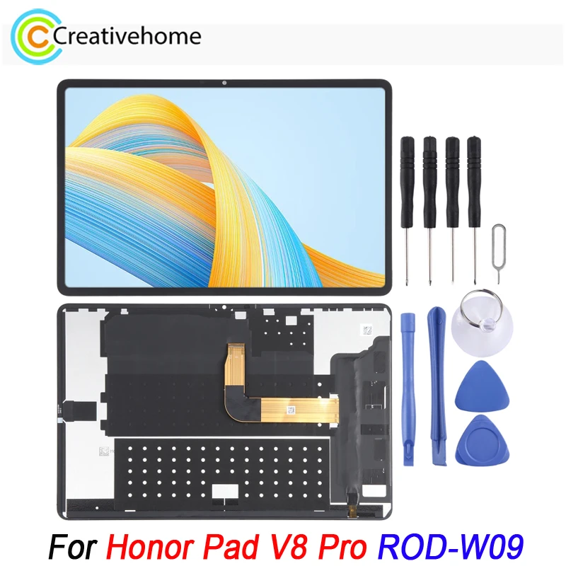 LCD Screen For Honor Pad V8 Pro ROD-W09 12.1 Inch Tablet LCD Display with Digitizer Full Assembly Replacement Part