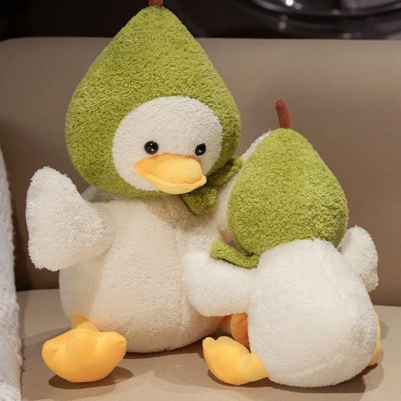 오리 인형 수면 베개 침대 동반자 소녀 인형 포옹 인형 생일 선물