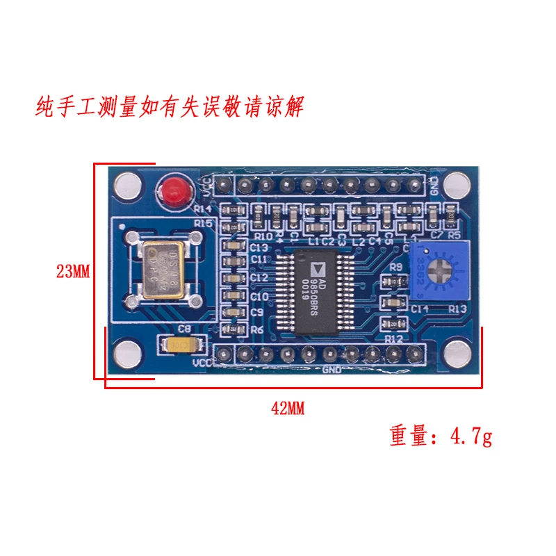 WAVGAT AD9850 Module DDS Signal Generator Electronic Module Development Board