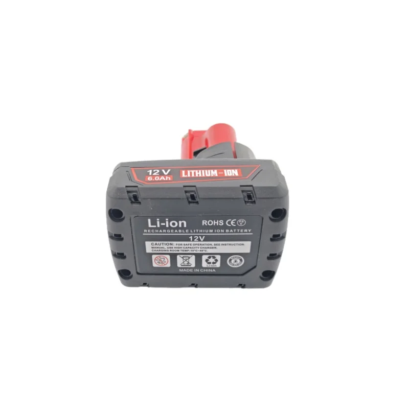 📸PRO M12 12V 6Ah lithiovou baterii pro Milwaukee 12V M12 XC 48-11-2410 48-11-2420 48-11-2411 12V akumulátorové nářadí Baterie👓 - náhled 4
