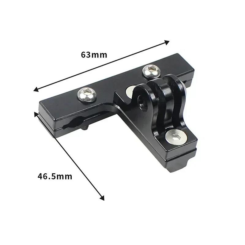 

Bicycle Saddle Rail Seat Lock Mount Stabilizer Aluminium for GOPRO 11 8 7 For Insta360 for AKASO EK7000 4K Action Cameras