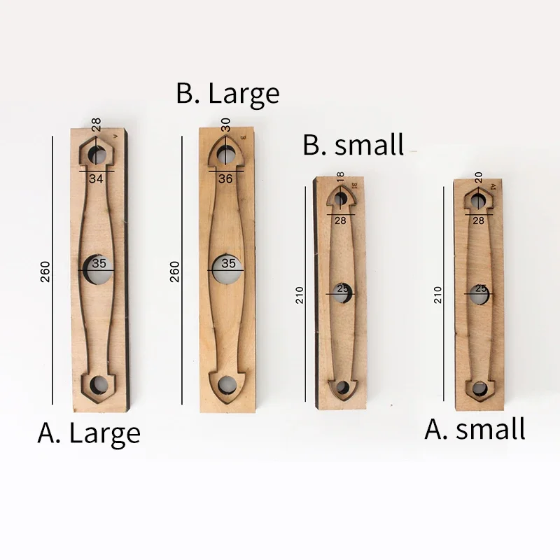 Handbag Handle Cutting Die DIY Leather Template Practical Leathercraft Punch Tool Handcraft Strap Head Leather Bag Accessories