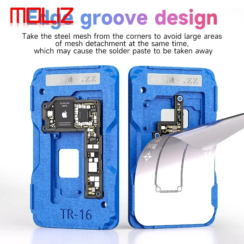 Xinzhizao 26 في 1 الإطار الأوسط Rebيعادل نبات القصدير منصة آيفون X 11 12 13 14 15 16PM أدوات لحام اللوحة الأم #5