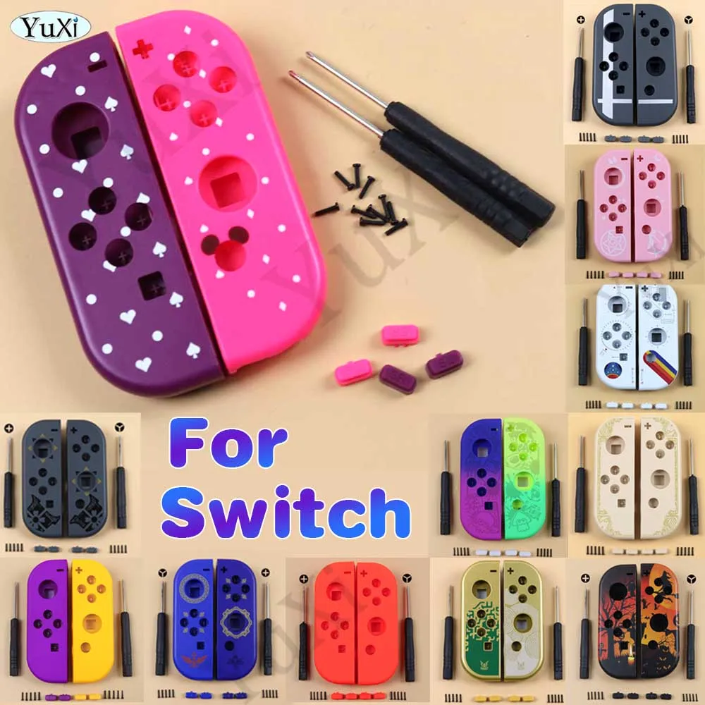 

1Set Housing Shell Cover SL SR Buttons For Nintend Switch Oled Joy-Con Game Controller Left Right Handle Case Replacement Parts