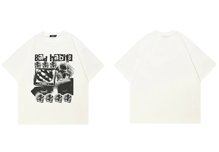 Skull Collage Graphic T-Shirt 3 Skull Collage Graphic T-Shirt S20ac1849b0d940e18783b34979515142K