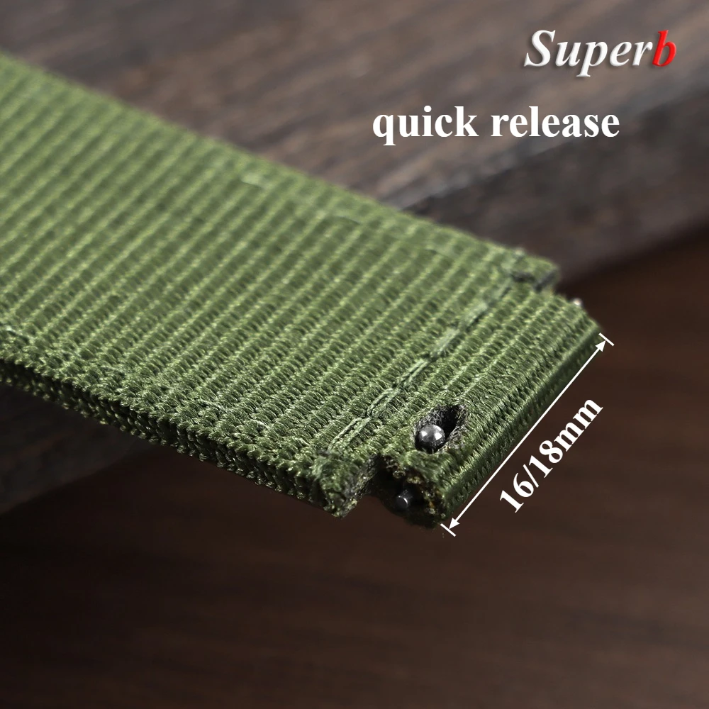 สายนาฬิกาไนลอนขนาด 16 มม. 18 มม. สำหรับนาฬิกา Casio AQ-S800 GA100 GA2100 F-108 DW6900 MRW-S300 AE-1000 GA-700 W-218H สายผ้าแคนวาสแบบสปอร์ตสำหรับผู้ชาย