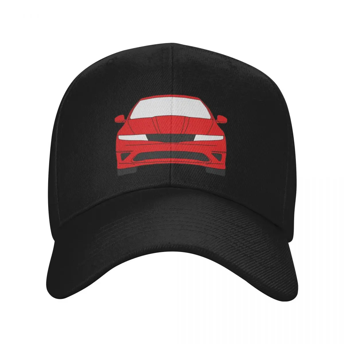 Honda Civic 8th generation FK FN red color Baseball Cap birthday Hat Man Luxury Women's Hats Men's