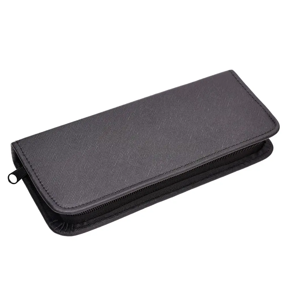 Professional Scissor Storage Case/Pouch Bag Holder for Hairdressers, Portable Durable Organizer Box, Black (1-Piece)