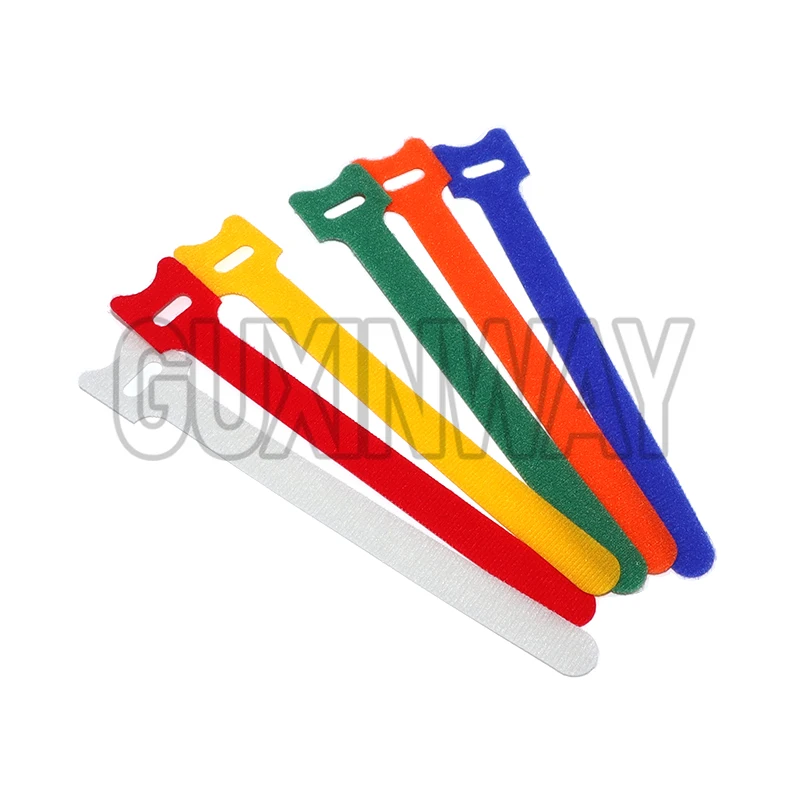 50pcs Reusable Hook and Loop Cable Ties Fastening Straps Multi-Purpose Wire Organizers for Computer/TV/Electronic Devices view 5