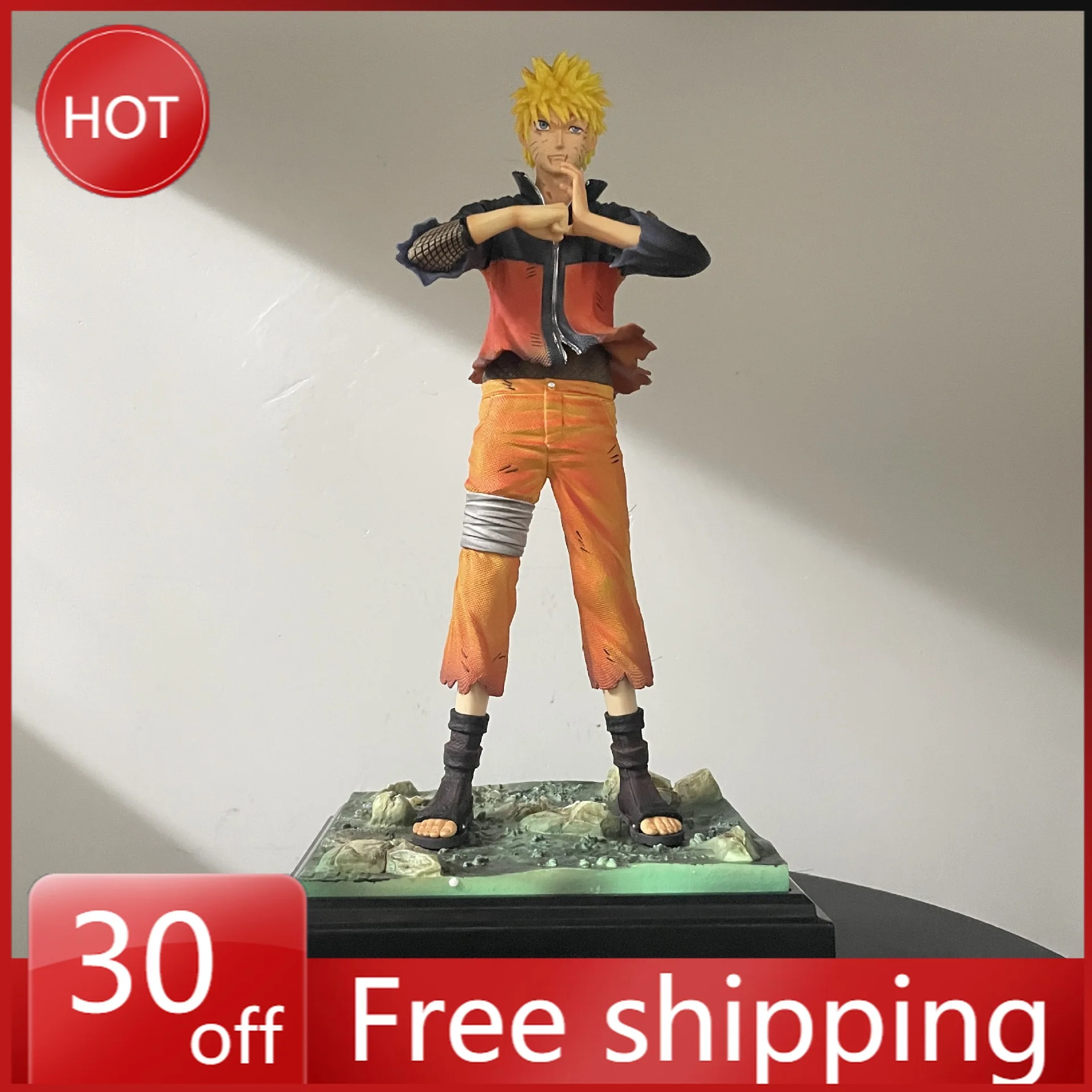 NARUTO 32cm New Anime Figure Uzumaki Naruto Perimeter PVC Model Statue Desktop Decoration Ornaments Kids Birthday Gifts Toys