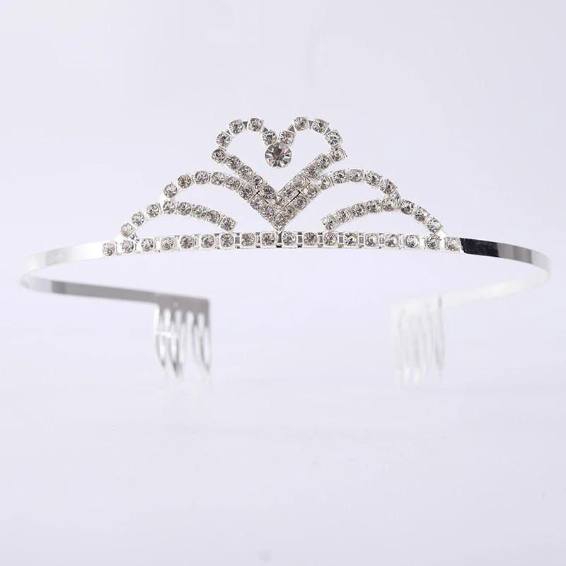 Bridal Crystal Tiaras and Crown Headbands Kids Girls Bridal Prom Crown Party Wedding Accessories Hair Accessories