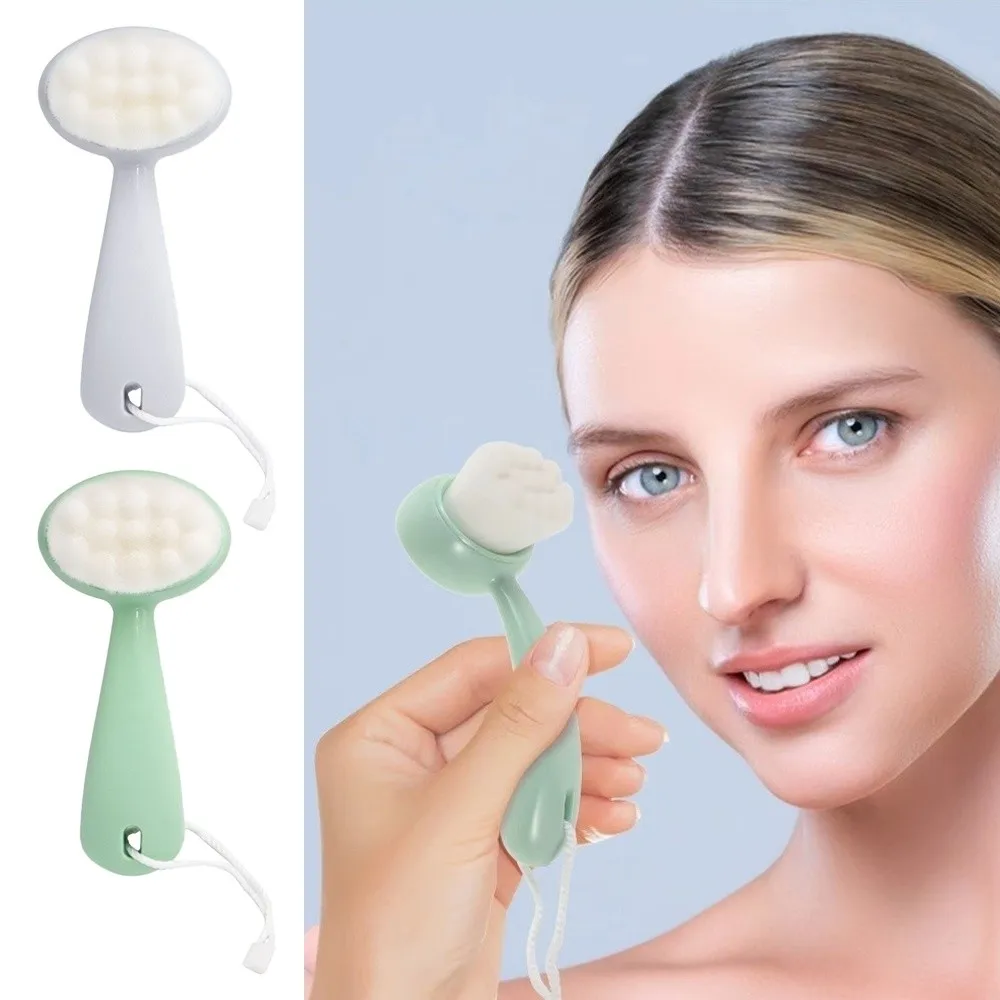 모공 클리너 ​ ​   세안 브러쉬 얼굴 관리 블랙헤드 ​ ​ 페이스 클렌징 브러쉬 ​ ​   부드러운 딥 클렌징 페이셜 각질 제거 브러쉬 ​ ​