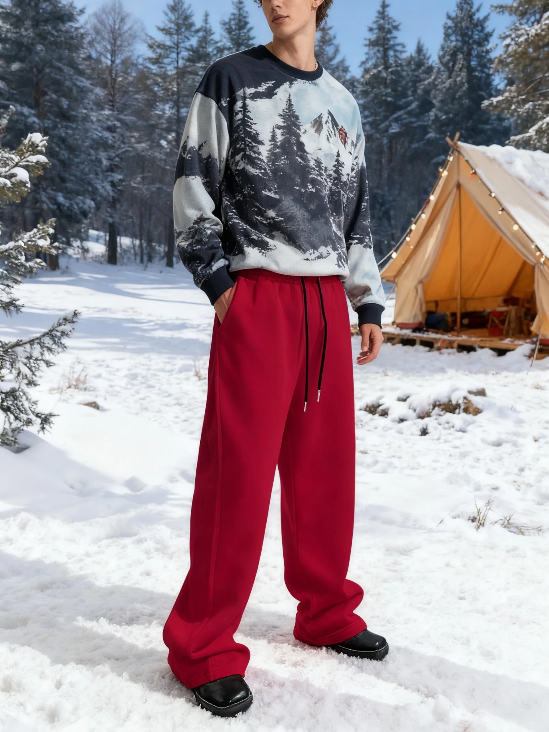 

2025 НОВЫЕ весенне-осенние тонкие мужские брюки, спортивные повседневные брюки для бега, мужские однотонные прямые брюки, тонкие тканые повседневные спортивные штаны