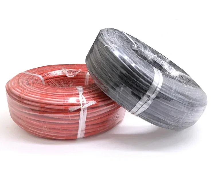 1M Sq 0.3 0.5 0.75 1 1.5 2 2.5 4 6mm Soft Silicone Rubber Cable 2 3 4 6 Cores Insulated Flexible Copper High Temperature Wire