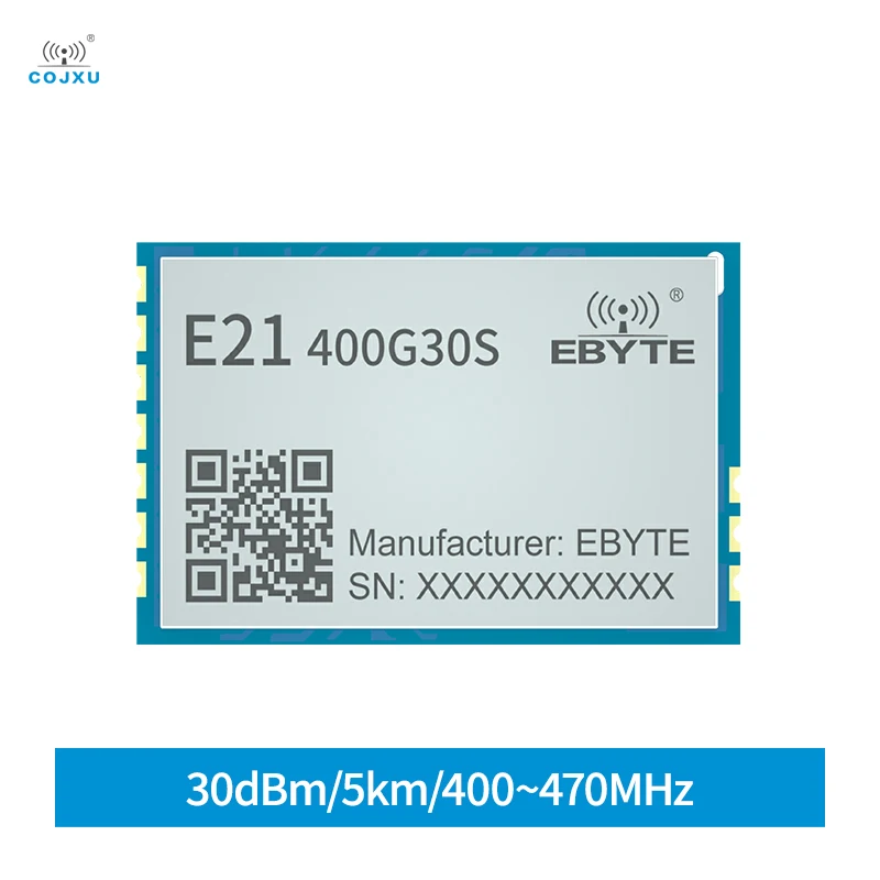 

433MHz 470MHz rf Module PA Bulid-in LNA Power Amplifier Long Distance 5km E21-400G30S 30dBm Antenna Interface Stamp hole SMD