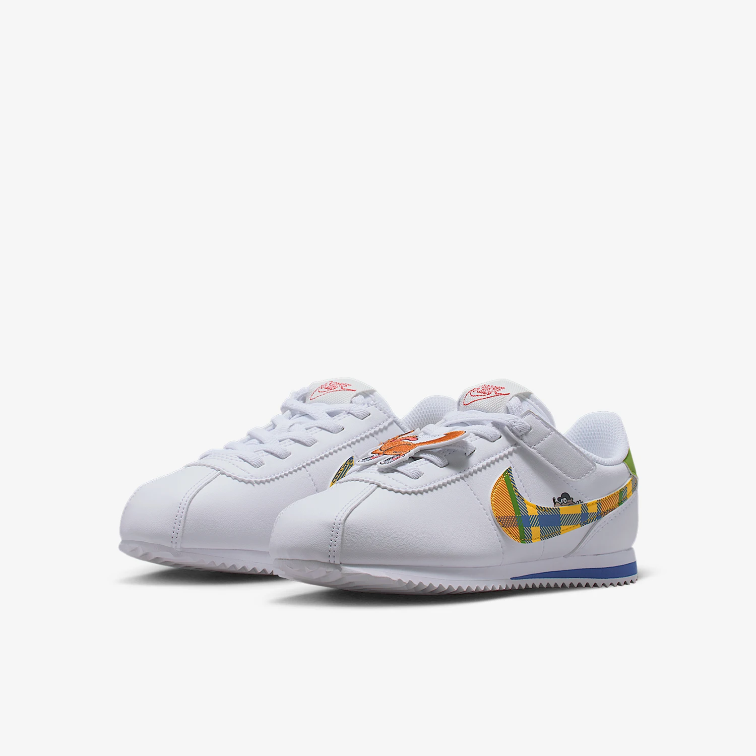 

Оригинальные детские минималистичные спортивные кроссовки Nike Cortez EasyOn на липучке IH7341-191