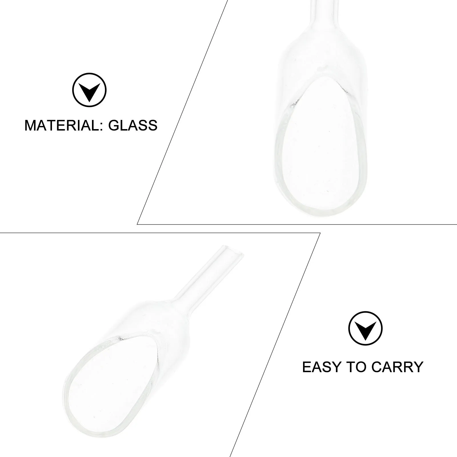 

Practical Weighing Spoon Experimental Scoop Sampling Laboratory Funnel Tool Instrument Useful