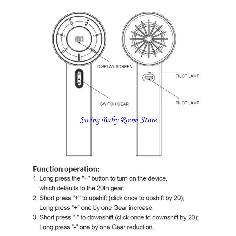 K1AD маленький вентилятор легкий вентилятор USB -стол вентилятор охлаждающий вентилятор вентилятор вентилятор светодиодный