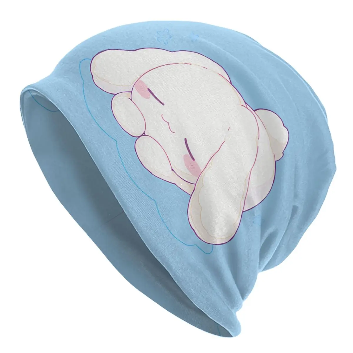

Custom Cinnamoroll Bonnet Hats Hip Hop Knit Hat For Women Men Autumn Winter Warm Manga Skullies Beanies Caps