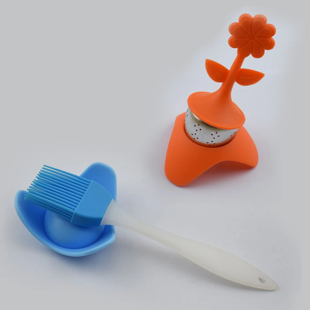 

6pcs Silicone Egg Cups Boiled Egg Holders Soft Easy Hold Dishwasher Warm Color Size Slight Differences