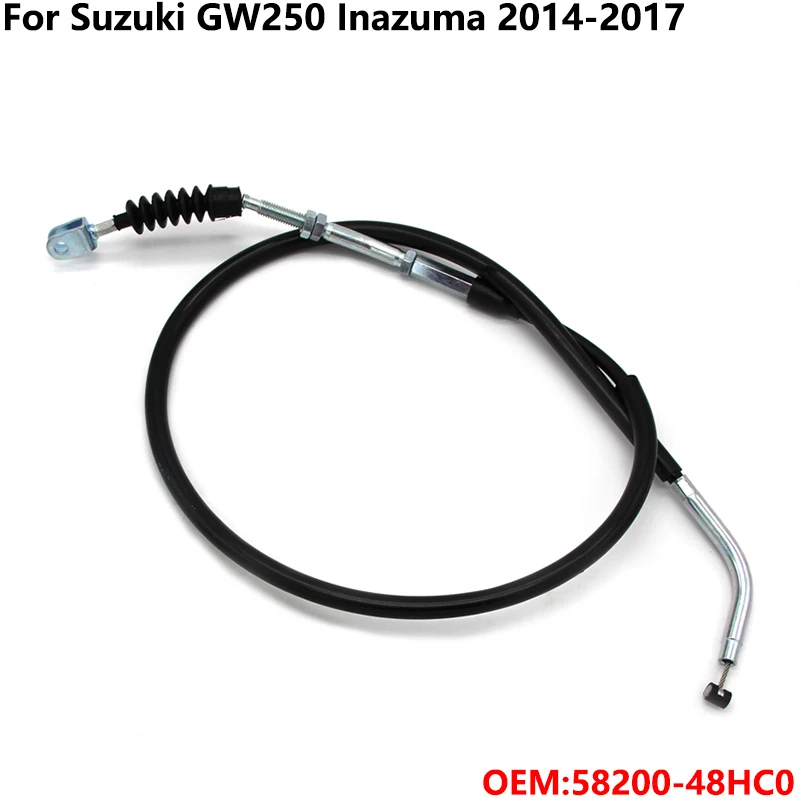 

Motorcycle Clutch Cable Clutch line For Suzuki GW250 Inazuma 2014 2015 2016 2017 58200-48HC0 Accessories