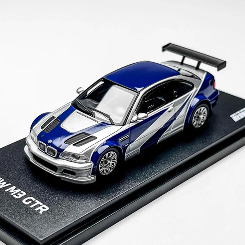 

AR BOX 1:64 M3 GTR модель спортивного автомобиля из сплава, статическая коллекция, украшенные праздничные подарки, игрушки