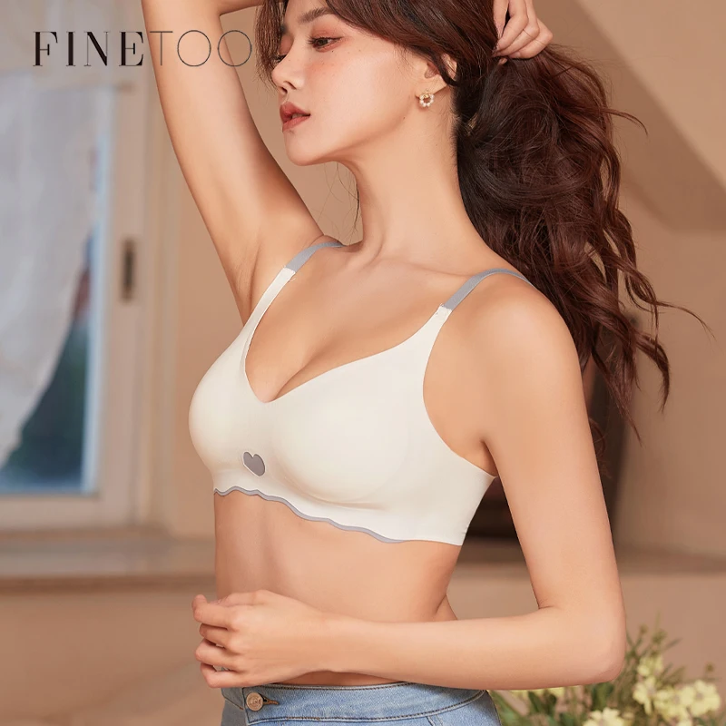 Women\'s Seamless Invisible Bras Sexy Push Up Brasiere Deep V Bralette Wireless Removable Pads Underwear Female Thin Bra Lingerie