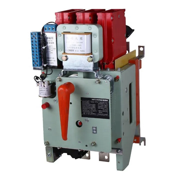 Hot selling ACB DW15 Intelligent Universal Air Circuit Breaker 1600A  Overload Protection Circuit Breaker