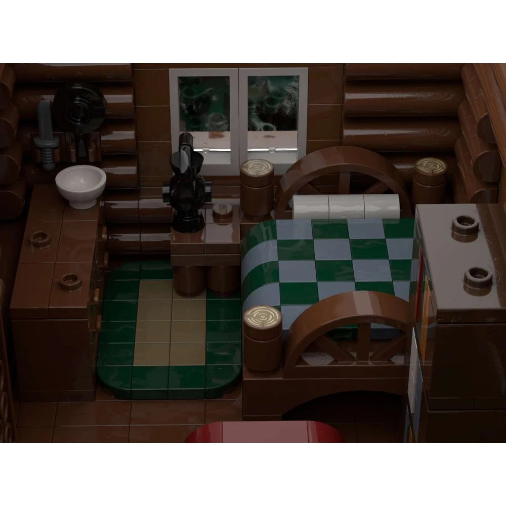 Spot MOC-157551 5995 pezzi di blocchi di assemblaggio di piccole particelle per costruire una scena di strada giocattolo modello di cabina da costruzione