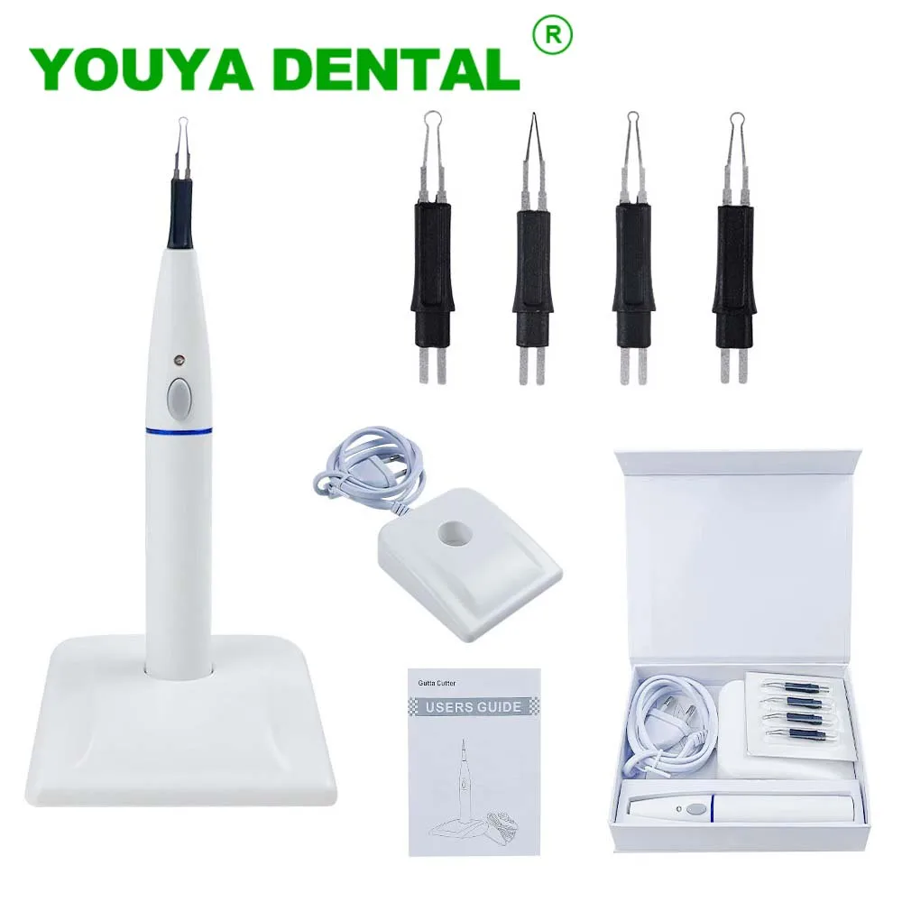 

Dental Gutta Percha Cutter Endo Gutta Tooth Gum Cutter Teeth Whitening Oral Hygiene Dentistry Dental Equipment With 4 Tips Hot