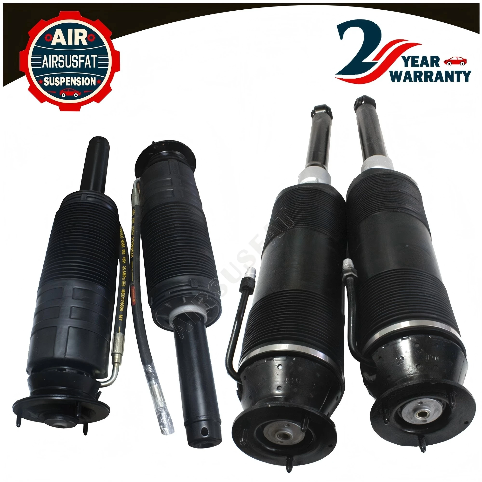 

4X Передние и задние гидравлические амортизационные стойки ABC для Mercedes W220 C215 S55 CL500 CL600 2203205813 2203208113