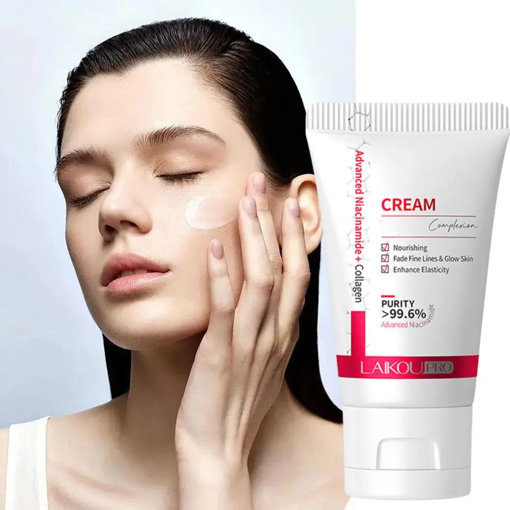 Niacinamide Anti Envelhecimento Creme Facial, Cremas Cuidados Com A Pele Acido Hialuronico Para Rostro Loção Corporal, J0V3