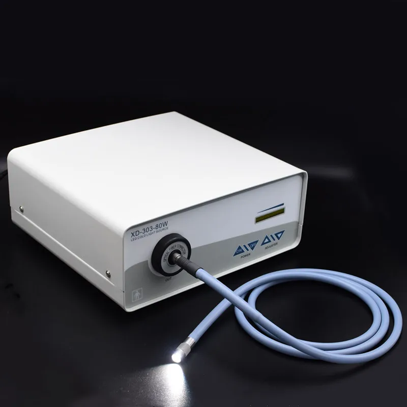 

Endoscope Cold Light Source LED 80W Examination Portable Lamp Endoscopic Operation light source equipment