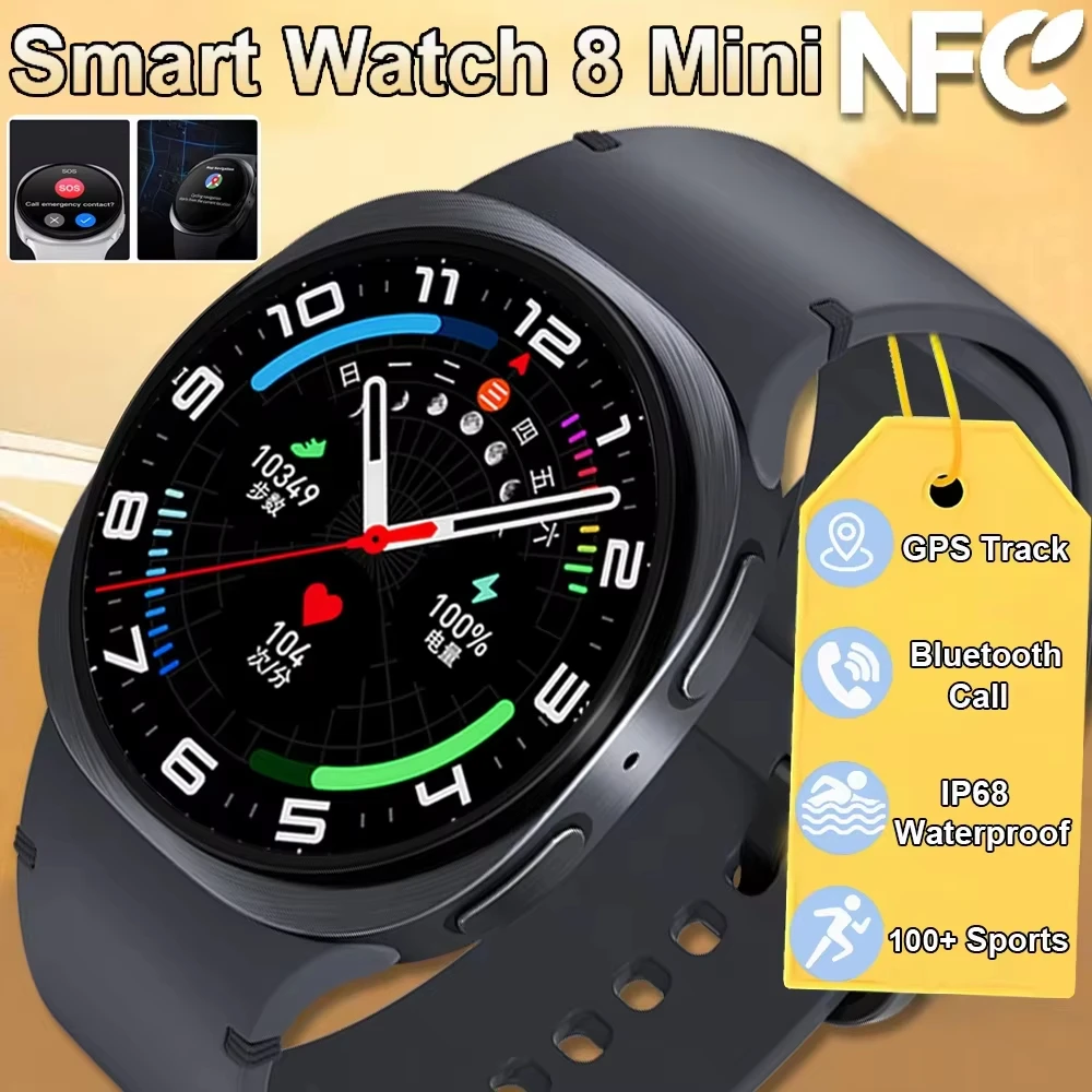

2026 Watch 8 Mini Ultra GPS Track Smart Watch For Men Women Health Sport AMOLED Heart Rate Bluetooth Call Waterproof Smartwatch