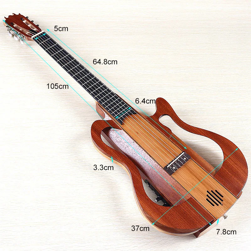 Cuenca 5 A Chitarra Classica Top Abete Massello Fondo Fasce Mogano