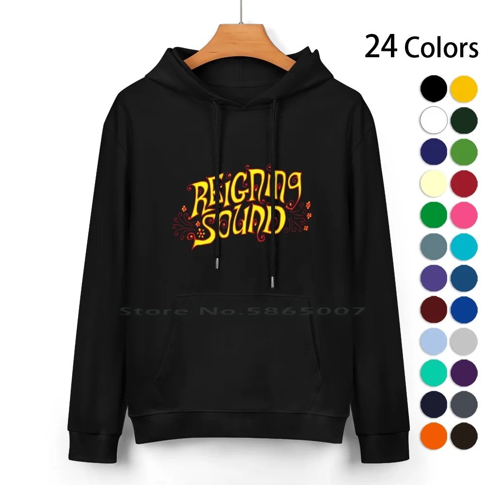 Reigning Sound Pure Cotton Hoodie Sweater 24 Colors Band Garage Alternative Punk 100% Cotton Hooded Sweatshirt For Women Men