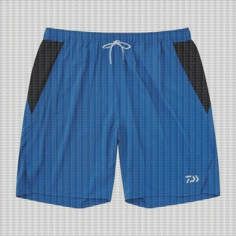 Luya Fishing Pentagram Pants for Men, Color Blocked, Loose, Quick Drying, Breathable, Outdoor Fishing Sports and Leisure Shorts