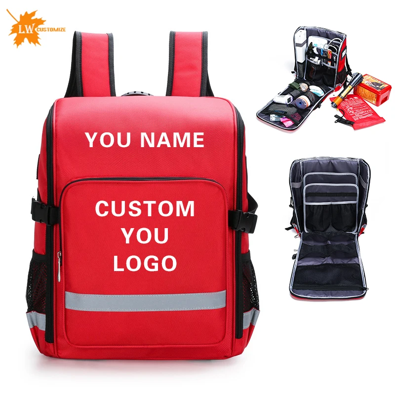 Medical Bag With Logo Waterproof Emergency Rescue Bag Flood Prevention Emergency Backpack Disaster Prevention Equipment Bag